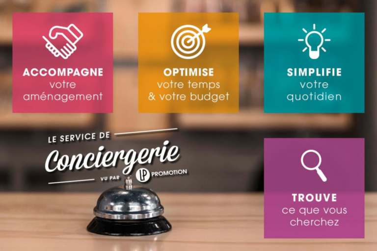Service d'une conciergerie de location courte durée